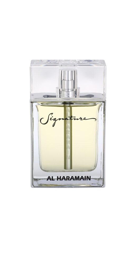 Tualettvesi Al Haramain Signature Silver EDT naistele/meestele 100 ml цена и информация | Parfüümid naistele | hansapost.ee