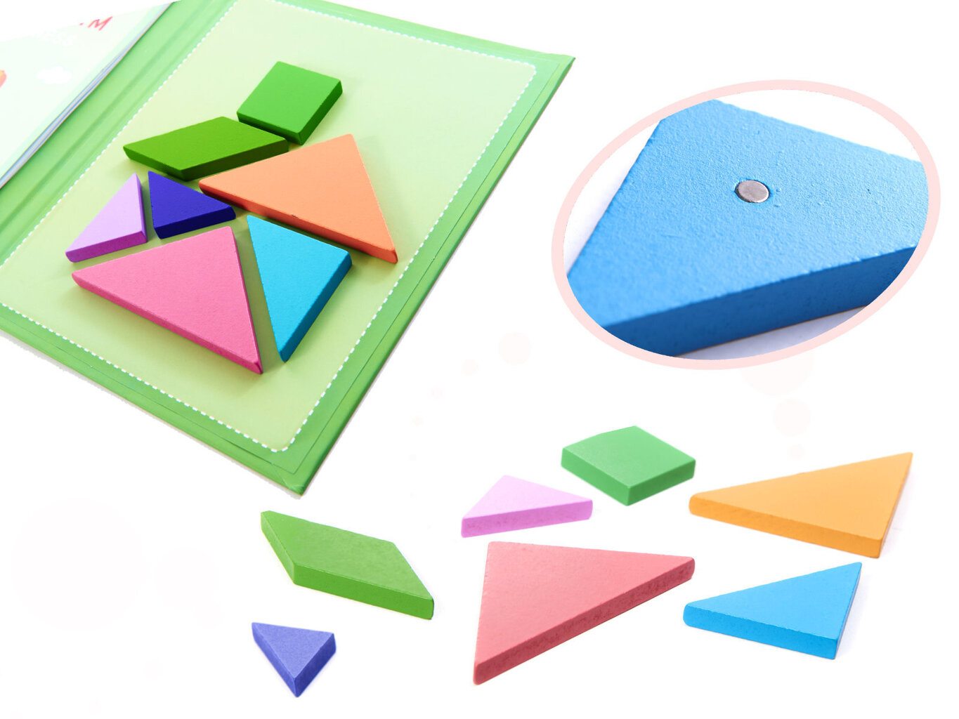 Magnetraamat - 3D pusle klotsidega hind ja info | Arendavad laste mänguasjad | hansapost.ee