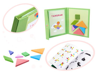 Магнитная книга - 3D пазл с кубиками цена и информация | Развивающие игрушки для детей | hansapost.ee