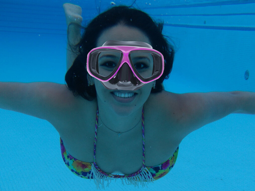 Sukeldumismaski prillid ujumisprillid roosad hind ja info | Ujumismaskid | hansapost.ee