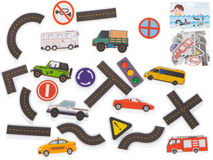 Игрушки для ванной - дорожные знаки и транспортные средства цена и информация | Игрушки для малышей | hansapost.ee
