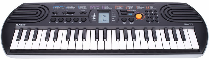 Laste süntesaator Casio SA-77 hind ja info | Klahvpillid | hansapost.ee