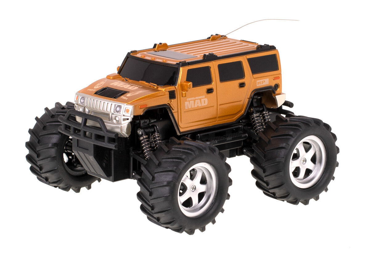 RC maastur MAD monster truck kuldsed värvid цена и информация | Mänguasjad poistele | hansapost.ee