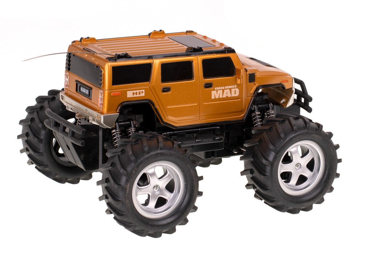 RC maastur MAD monster truck kuldsed värvid цена и информация | Mänguasjad poistele | hansapost.ee