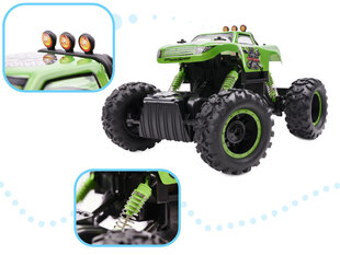 RC auto NQD ROCK CRAWLER KING 1:12 USB roheline hind ja info | Mänguasjad poistele | hansapost.ee