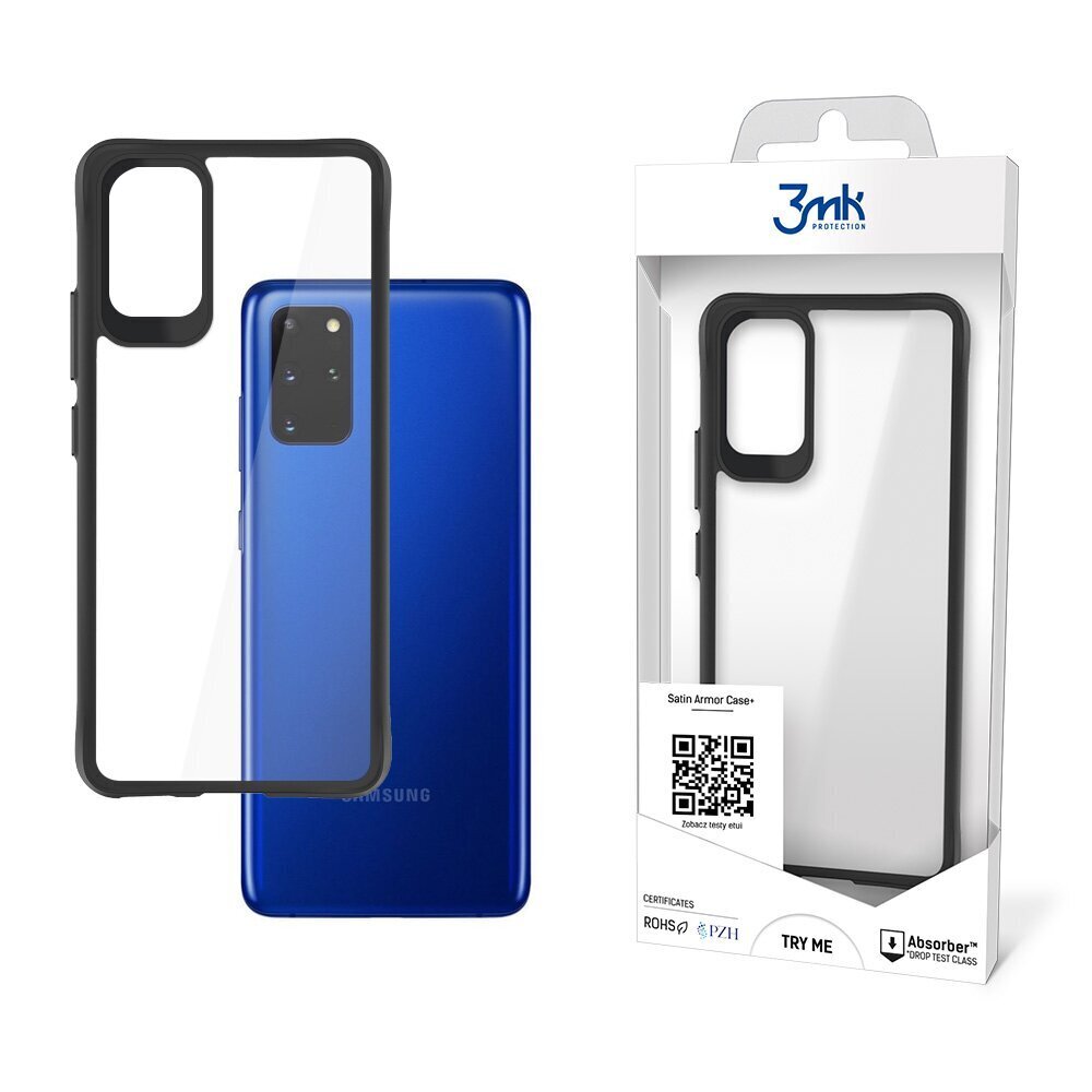 Samsung Galaxy S20 Plus 5G - 3mk Satin Armor Case+ цена и информация | Telefonide kaitsekaaned ja -ümbrised | hansapost.ee