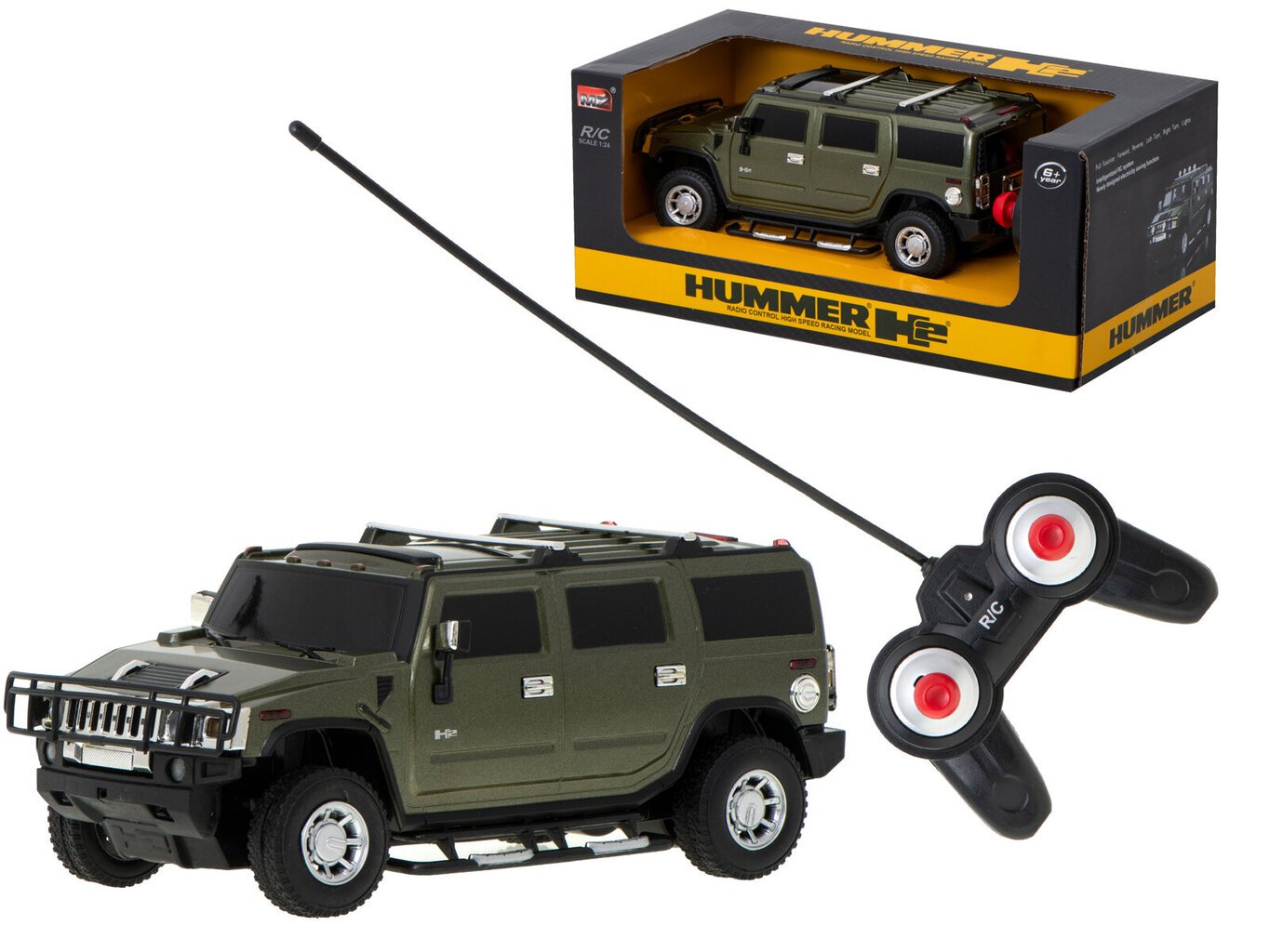 Raadio teel juhitav auto Hummer H2 RC, 3 aastat + hind ja info | Mänguasjad poistele | hansapost.ee