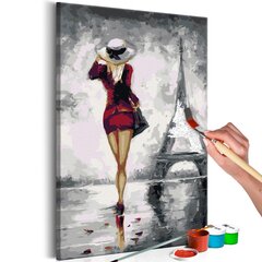 Картинка по номерам Парижанка 40х60 см цена и информация | Живопись по номерам | hansapost.ee
