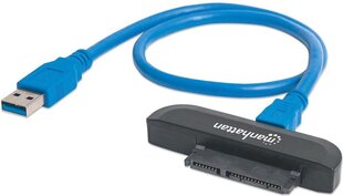 Manhattan adapter SuperSpeed USB 3.0 SATA 2.5"-le kuni 5 Gbps hind ja info | Mobiiltelefonide kaablid | hansapost.ee