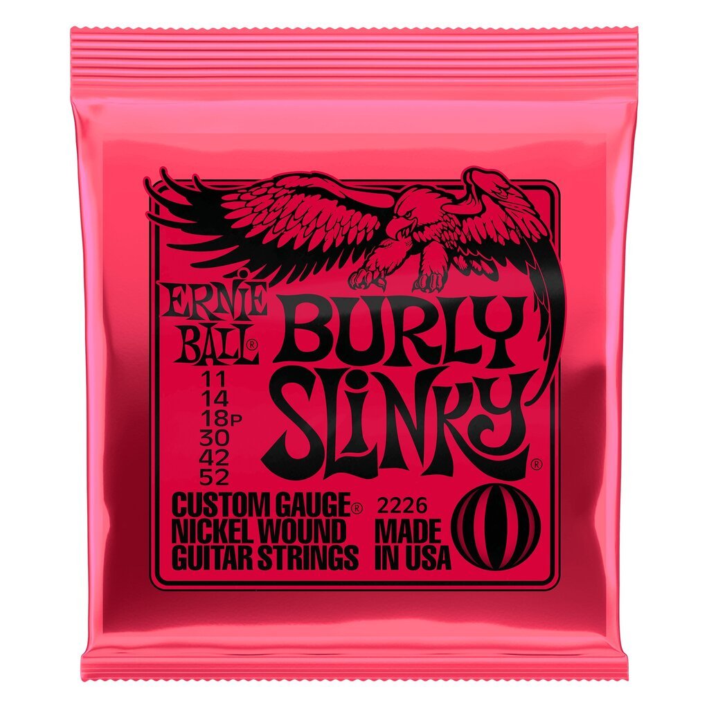 Elektrikitarri keeled Ernie Ball Super Slinky 11-52 цена и информация | Muusikainstrumentide tarvikud | hansapost.ee