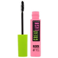 Ripsmetušš Maybelline Great Lash Blackest Black 12,5ml hind ja info | Lauvärvid, ripsmetušid ja silmapliiatsid | hansapost.ee