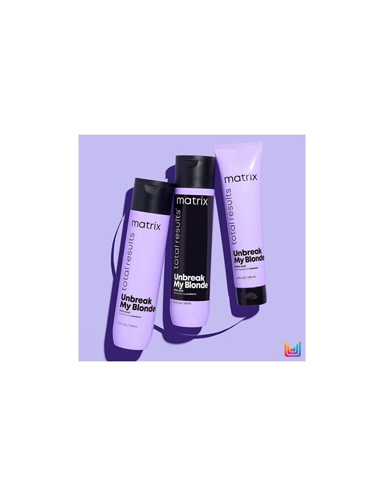 Matrix Tugevdav šampoon heledaks muudetud juustele Total Results Unbreak My Blonde (Strength ening Shampoo) 300 ml цена и информация | Šampoonid | hansapost.ee