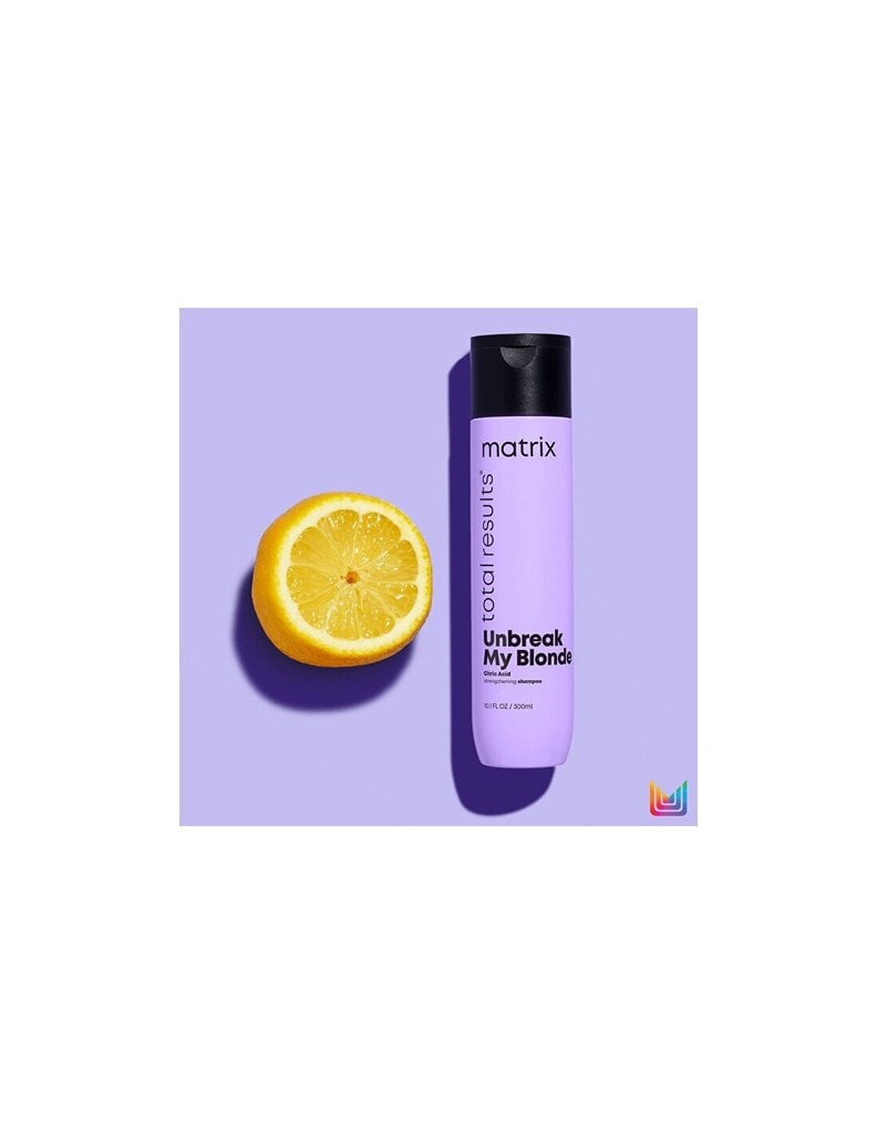 Matrix Tugevdav šampoon heledaks muudetud juustele Total Results Unbreak My Blonde (Strength ening Shampoo) 300 ml hind ja info | Šampoonid | hansapost.ee