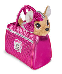 Плюшевый Chihuahua Fashion Glam с корзиной Simba Chi Chi Love, 20 см цена и информация |  Мягкие игрушки | hansapost.ee