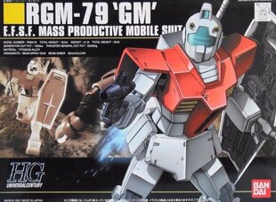 Конструктор Bandai - HGUC Gundam RGM-79 GM, 1/144, 59248 цена и информация | Конструкторы и кубики | hansapost.ee