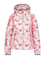 Женская куртка Luhta весна-осень JACKLIN, бело-розовая