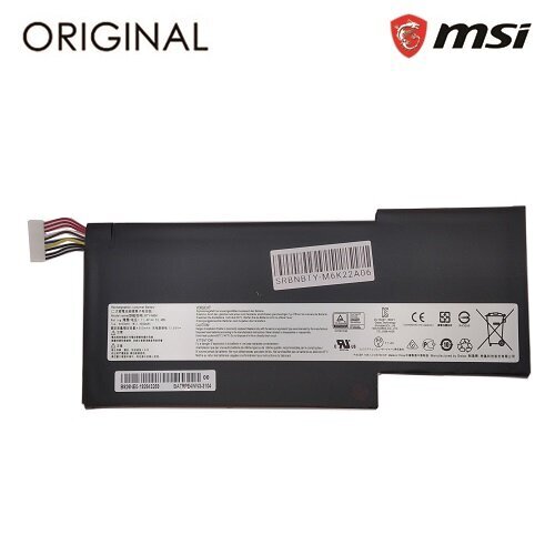 Sülearvuti aku MSI BTY-M6K, 4500mAh, Original hind ja info | Sülearvuti akud | hansapost.ee