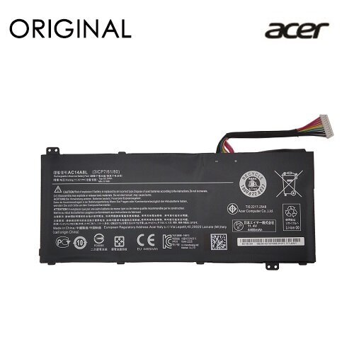 Sülearvuti aku ACER AC14A8L, 4465mAh, Original hind ja info | Sülearvuti akud | hansapost.ee