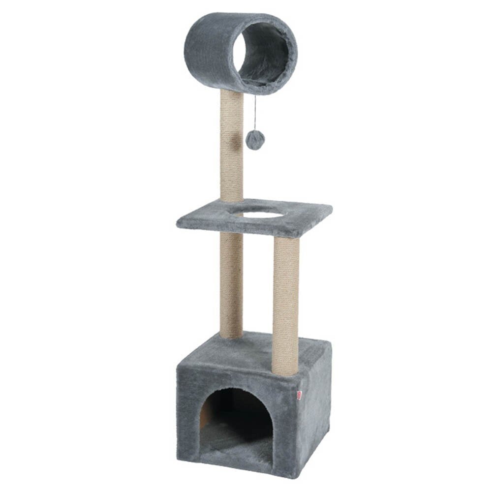 ZOLUX scratching post Trio for cats 35x35x123cm - grey цена и информация | Kassi ronimispuud | hansapost.ee