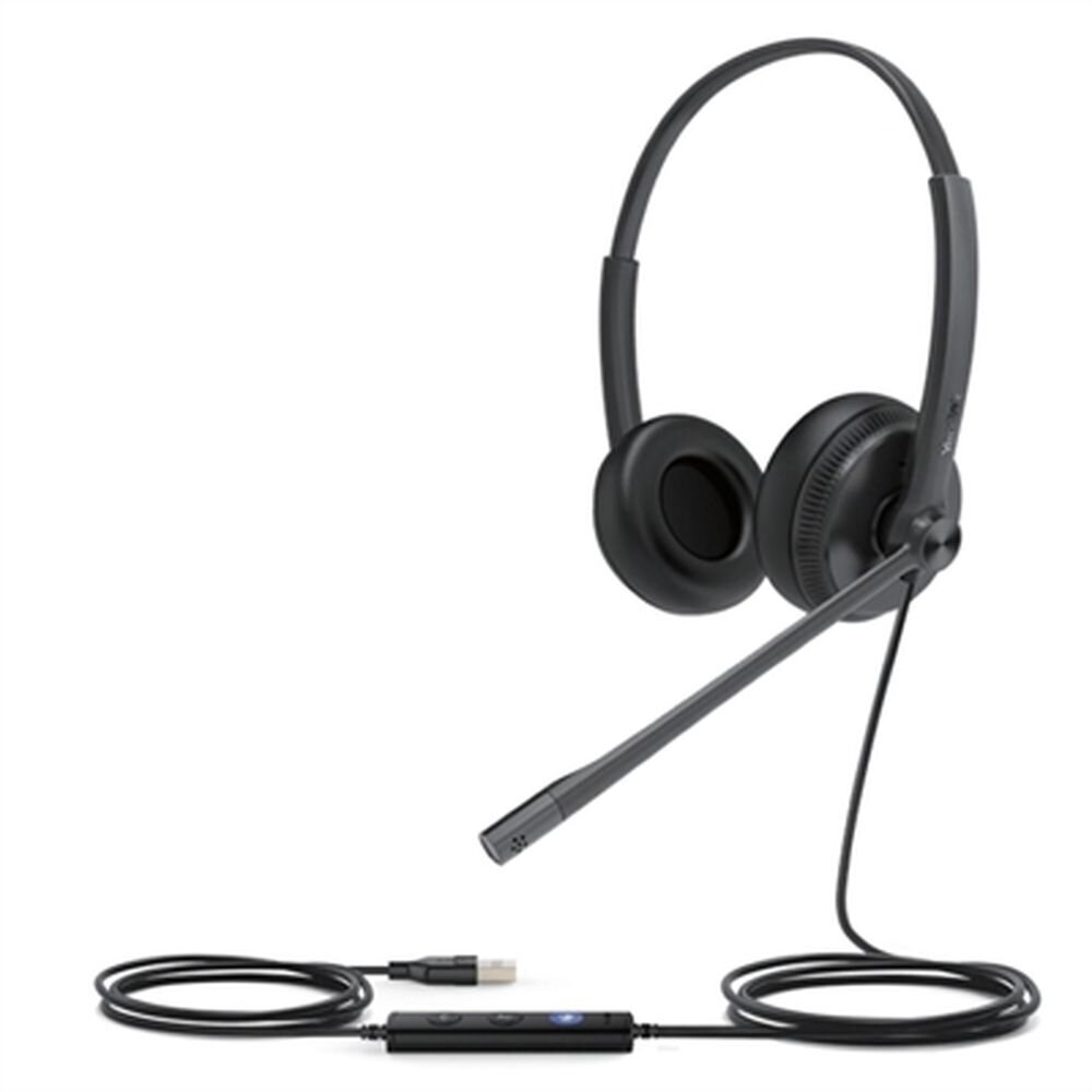 Yealink UH34 Lite Headset Wired Head-band Office/Call center Black hind ja info | Kõrvaklapid | hansapost.ee