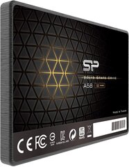 Dysk SSD Silicon Power Ace A58 256GB 2,5" SATA III 550/450 MB/s hind ja info | Silicon Power Arvuti komponendid | hansapost.ee