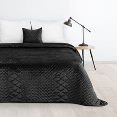 Voodikate Luiz3, must, 170 x 210 cm hind ja info | Pleedid, voodikatted ja päevatekid | hansapost.ee