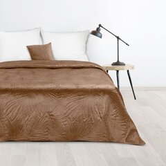 Voodikate Luiz4, pruun, 170 x 210 cm hind ja info | Pleedid, voodikatted ja päevatekid | hansapost.ee