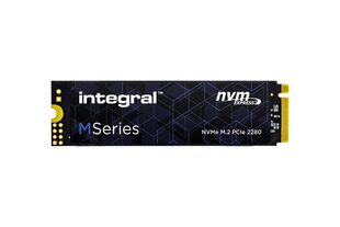 Жесткий диск Integral 512GB m Series M.2 2280 PCIe NVMe SSD PCI Express 3.1 TLC цена и информация | Внутренние жёсткие диски (HDD, SSD, Hybrid) | hansapost.ee