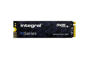 Диск Integral 1TB m Series M.2 2280 PCIe NVMe SSD 1024 GB PCI Express 3.0 3D TLC цена и информация | Внутренние жёсткие диски (HDD, SSD, Hybrid) | hansapost.ee