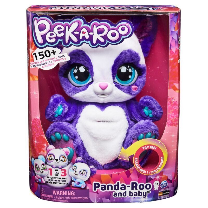 Interaktiivne mänguasi Panda-känguru koos beebiga Peek-a-Roo цена и информация |  Pehmed mänguasjad ja kaisukad | hansapost.ee