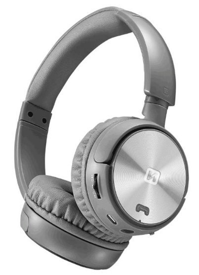 Swissten Trix Bluetooth 4.2 Headphones with FM / AUX / MicroSD / Grey цена и информация | Kõrvaklapid | hansapost.ee