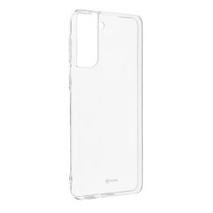 Roar Jelly Clear Anti-Bacteria Slim back cover case for Samsung Galaxy S21 FE (G990B) Transparent hind ja info | Telefonide kaitsekaaned ja -ümbrised | hansapost.ee