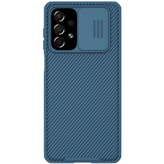 Nillkin CamShield Pro Case Armored Pouch Cover Camera Cover Camera Samsung Galaxy A73 Blue (Light blue || Niebieski) hind ja info | Telefonide kaitsekaaned ja -ümbrised | hansapost.ee