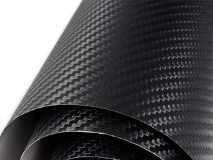 Süsinik 3D must foolium 1,27x28m hind ja info | Kleepkiled | hansapost.ee