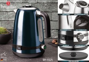 электрический чайник berlinger haus 1,7 л bh-9325 цена и информация | Чайники, термопоты | hansapost.ee