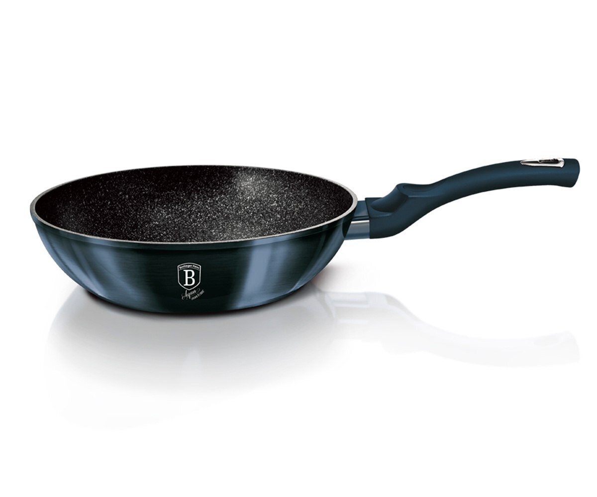 WOK GRANITOWY pann 30cm BERLINGER HAUS BH-6114 AKVAMARIIN hind ja info | Pannid | hansapost.ee