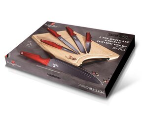 Berlinger Haus набор из 5 кухонных ножей с разделочной доской цена и информация | Ножи и аксессуары для них | hansapost.ee