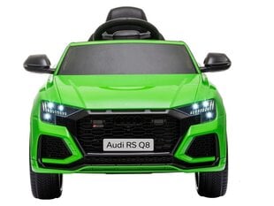 Электрический внедорожник Audi RS Q8, зеленый цена и информация | Электромобили для детей | hansapost.ee