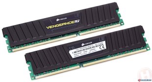 Оперативная память RAM Corsair Vengeance Low Profile 16GB DDR3 CL10 KIT OF 2 CML16GX3M2A1600C10 цена и информация | Объём памяти (RAM) | hansapost.ee