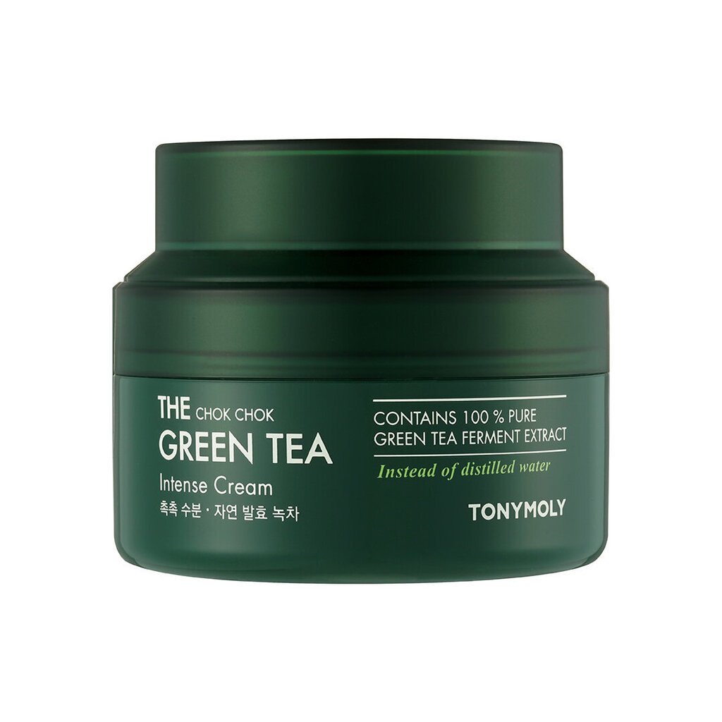 Niisutav antioksüdantidega näokreem TONYMOLY The Chok Chok Green Tea Intense Cream 60ml hind ja info | Näokreemid | hansapost.ee