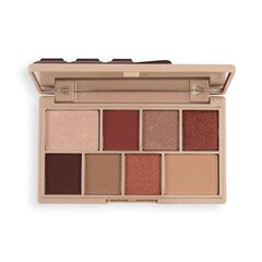 Палитра теней для век Makeup Revolution Hazelnut Cream Mini Chocolate Mini Eyeshadow Palette, 10.2 г цена и информация | Тушь, средства для роста ресниц, тени для век, карандаши для глаз | hansapost.ee