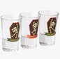 Halloweeni klaaside komplekt, 3 tk., 35 ml hind ja info | Klaasid, kruusid ja kannud | hansapost.ee