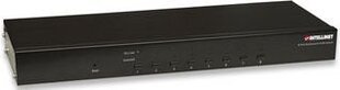 Intellinet KVM VGA/USB/PS2 8x1 переключатель с OSD, монтируемый цена и информация | Маршрутизаторы (роутеры) | hansapost.ee