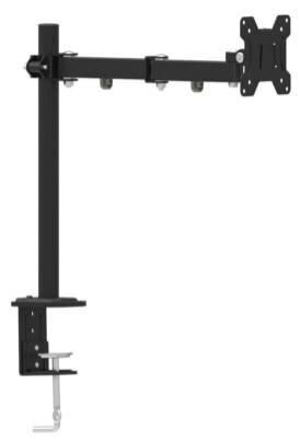 Gembird MA-DF1-01 monitor mount / stand 68.6 cm (27") Black цена и информация | Monitori kinnitused | hansapost.ee