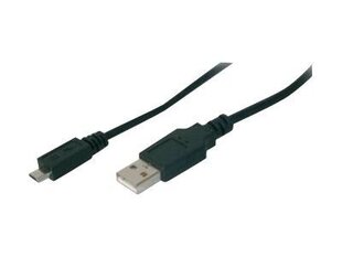 Кабель ASSMANN Micro-USB TypeB(M)toUSB(M)-USB2.0, 1,8 м цена и информация | Кабели и провода | hansapost.ee