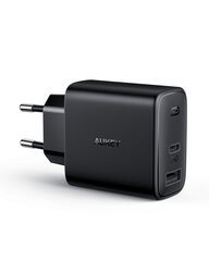 AUKEY Swift Series PA-F3S Сетевое зарядное устройство 1x USB 1x USB-C Power Delivery 3.0 32 Вт Черный цена и информация | Зарядные устройства для телефонов | hansapost.ee