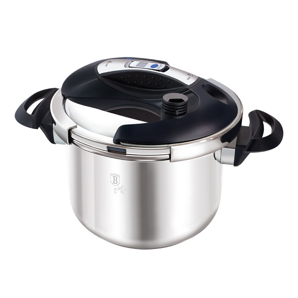 Berlinger Haus kiirkeedupott taimeriga Turbo Pressure Cooker, 6 l цена и информация | Potid | hansapost.ee