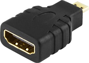 Адаптер Deltaco HDMI-24 - Micro HDMI T цена и информация | Адаптеры и USB-hub | hansapost.ee