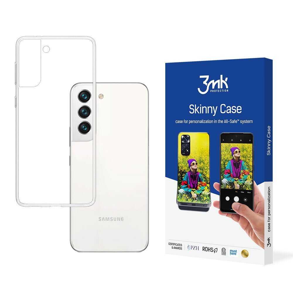 Samsung Galaxy S22 5G - 3mk Skinny Case цена и информация | Telefonide kaitsekaaned ja -ümbrised | hansapost.ee