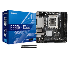 Asrock B660M-ITX/ac Intel B660 LGA 1700 mini ITX hind ja info | Emaplaadid | hansapost.ee